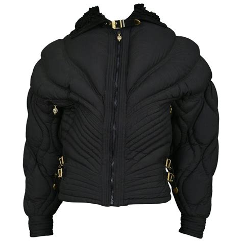 versace replica puffer jacket|gianni versace vice style jacket.